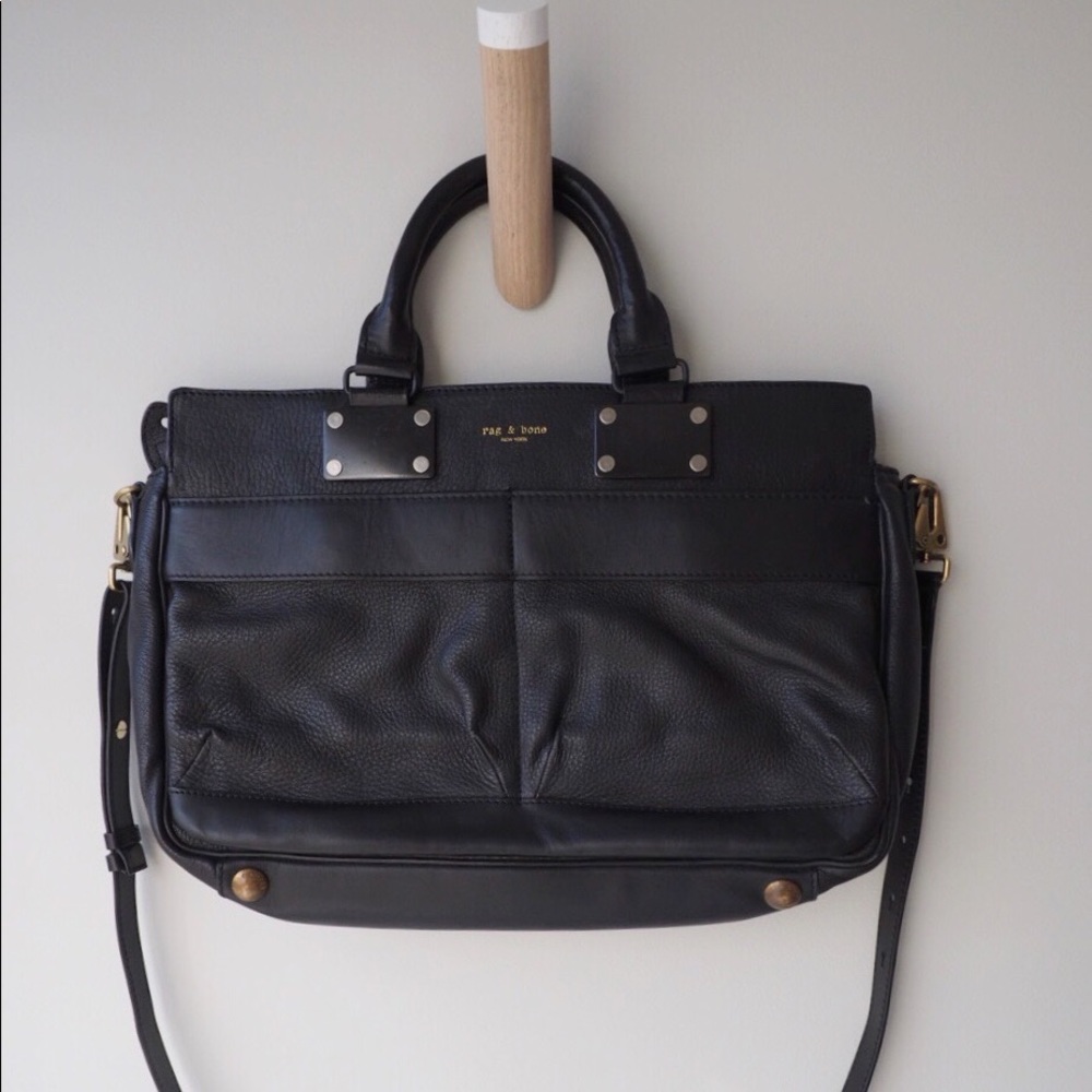 Rag & Bone Medium Black Pilot
